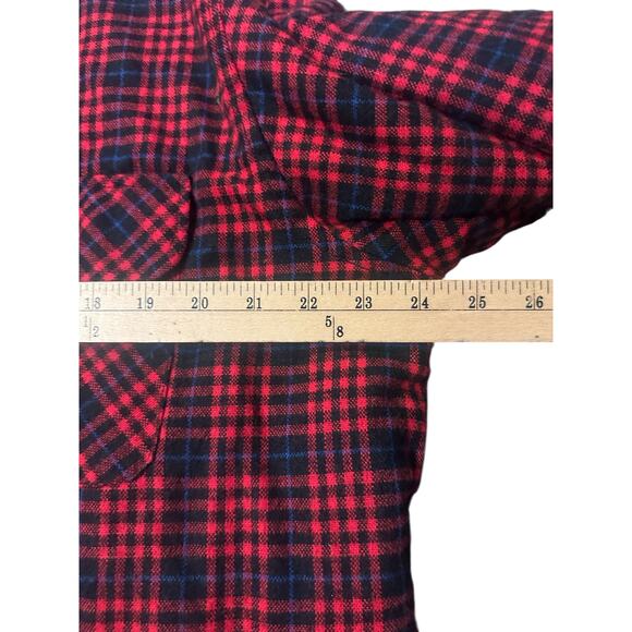 Vintage WINGARS mens long sleeve buttons down plaid western shirt size Large - Picture 4 of 5